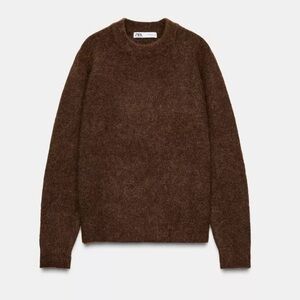NWT Zara Wool and Alpaca Blend Jumper - Scoop neck